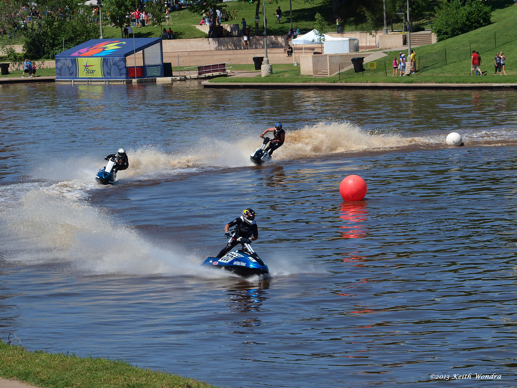 Racing Jet Ski Racing on the Arkansas River during 2013 Wi… Flickr