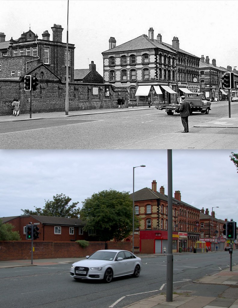 Stanley Road, Kirkdale, 1976 and 2013 All these photos can… Flickr