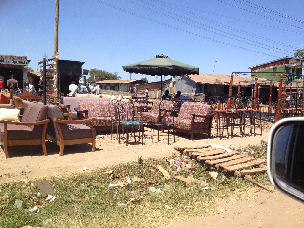 Ngong Road, Nairobi An openair furniture shop that we lik… Flickr