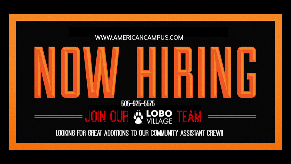 hiring Lobo Village ResLife Flickr
