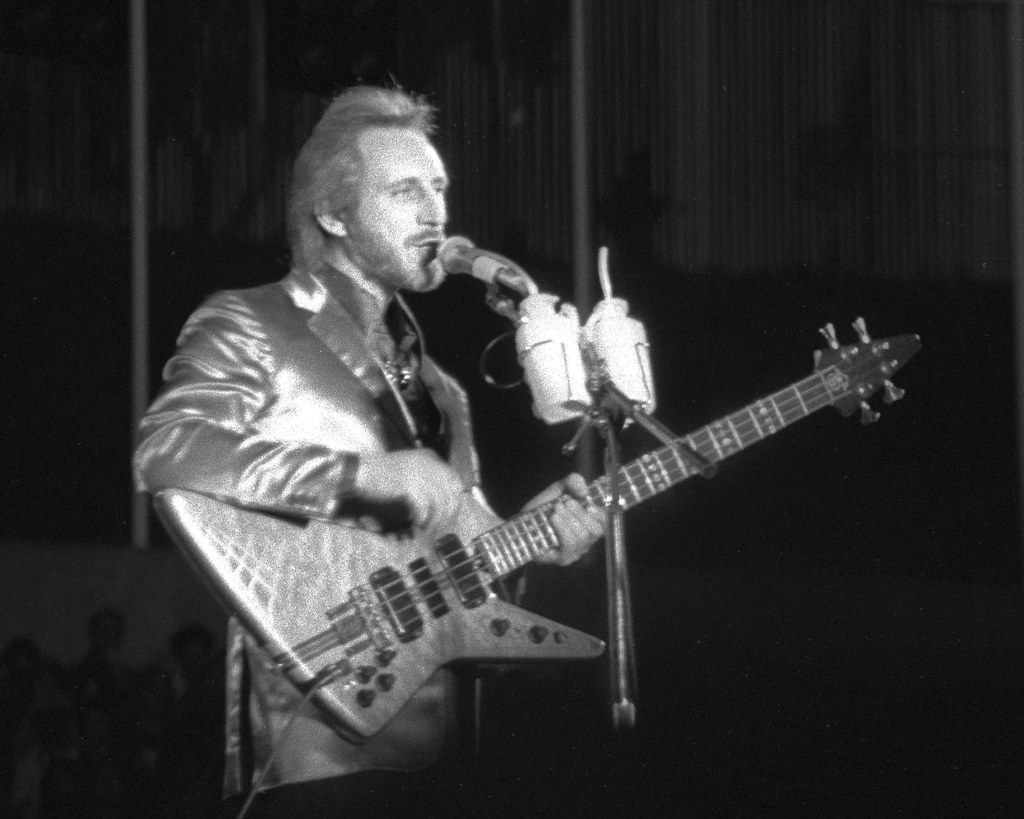 The Who John Entwistle at Oakland, October 23, 1982 Flickr