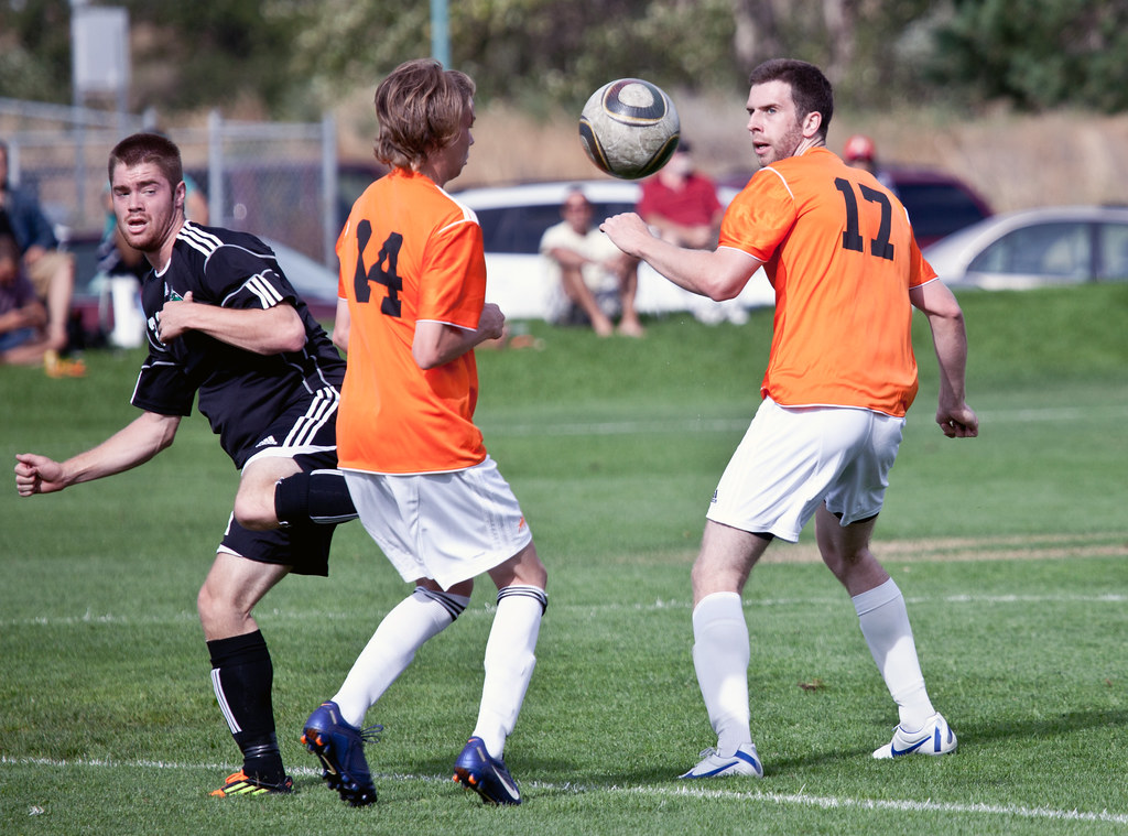Michael Harvey (14) and Doug Crossier (17) vs UFV (Aug 17,… Flickr