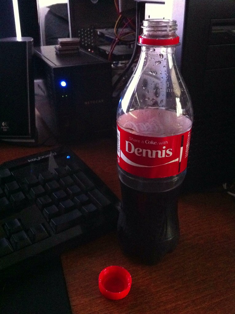 Slow Grabbed a few Coke bottles at a highway gas station, … Flickr