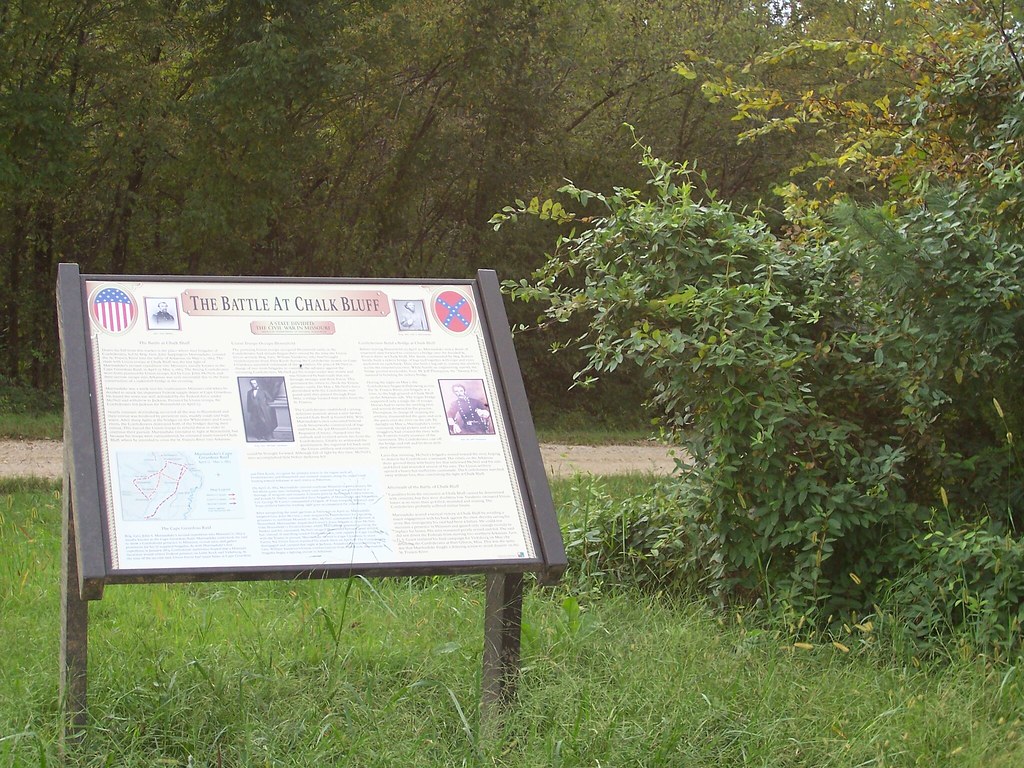 Chalk Bluff Battlefield Marmaduke's 1863 Raid near Campbel… Flickr