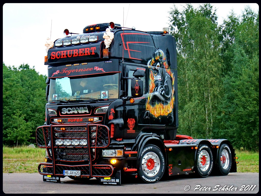 SCANIA R620 V8 Topline - Andreas Schubert Transporte AX620 ...