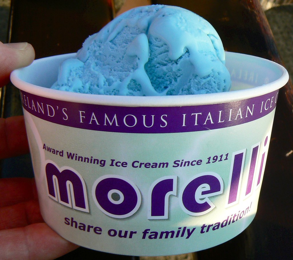 Morelli's Ice Cream One of my favourites blue bubblegum.… Flickr