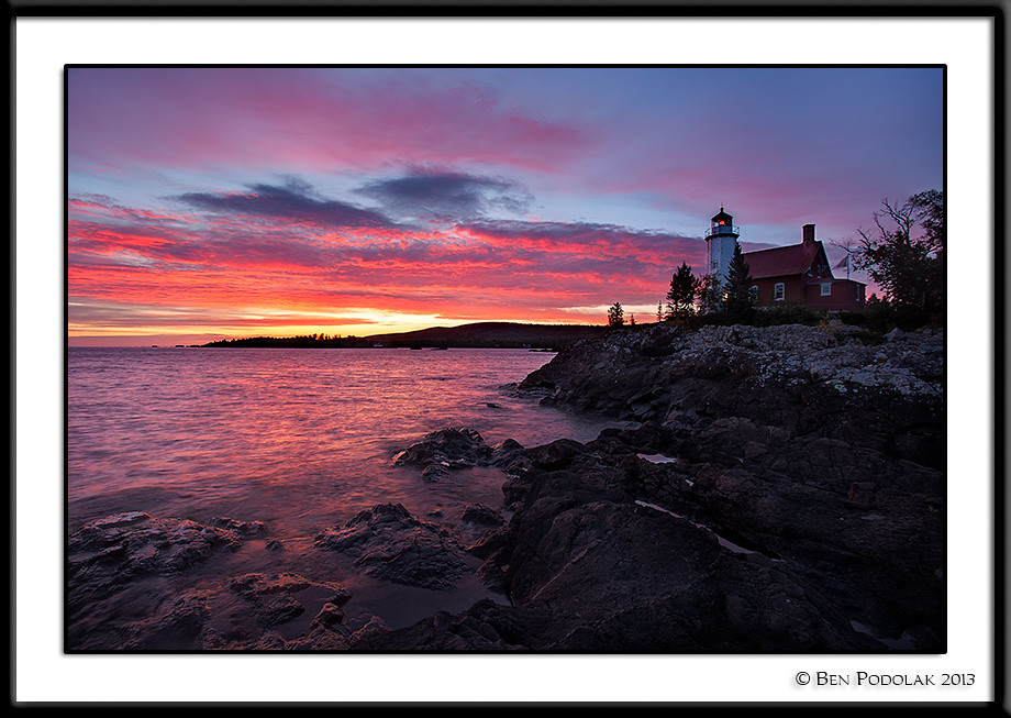 Eagle Harbor Lighthouse sunrise Ben Podolak Flickr