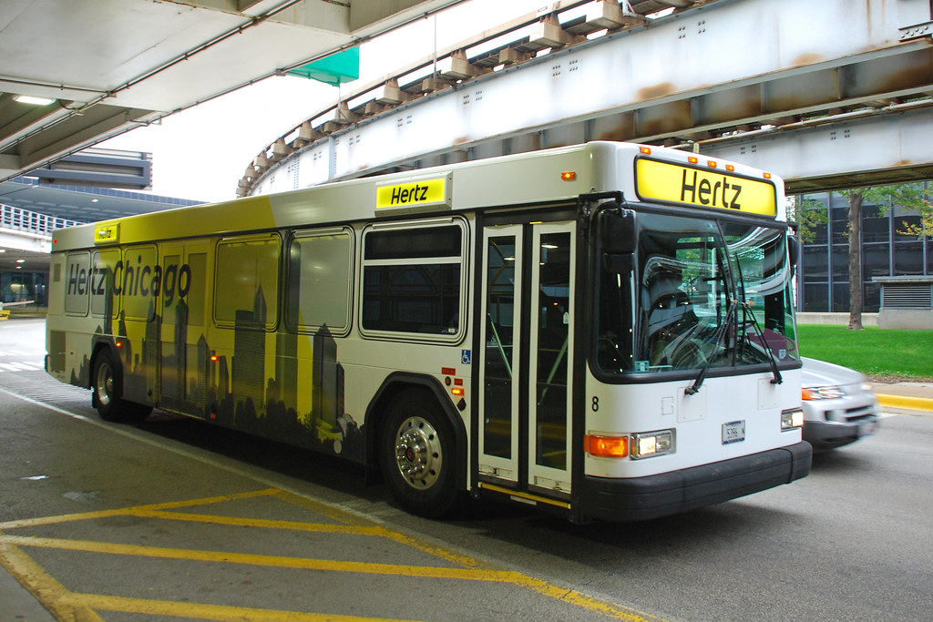 Hertz RentaCar Gillig Advantage courtesy shuttle bus at … Flickr