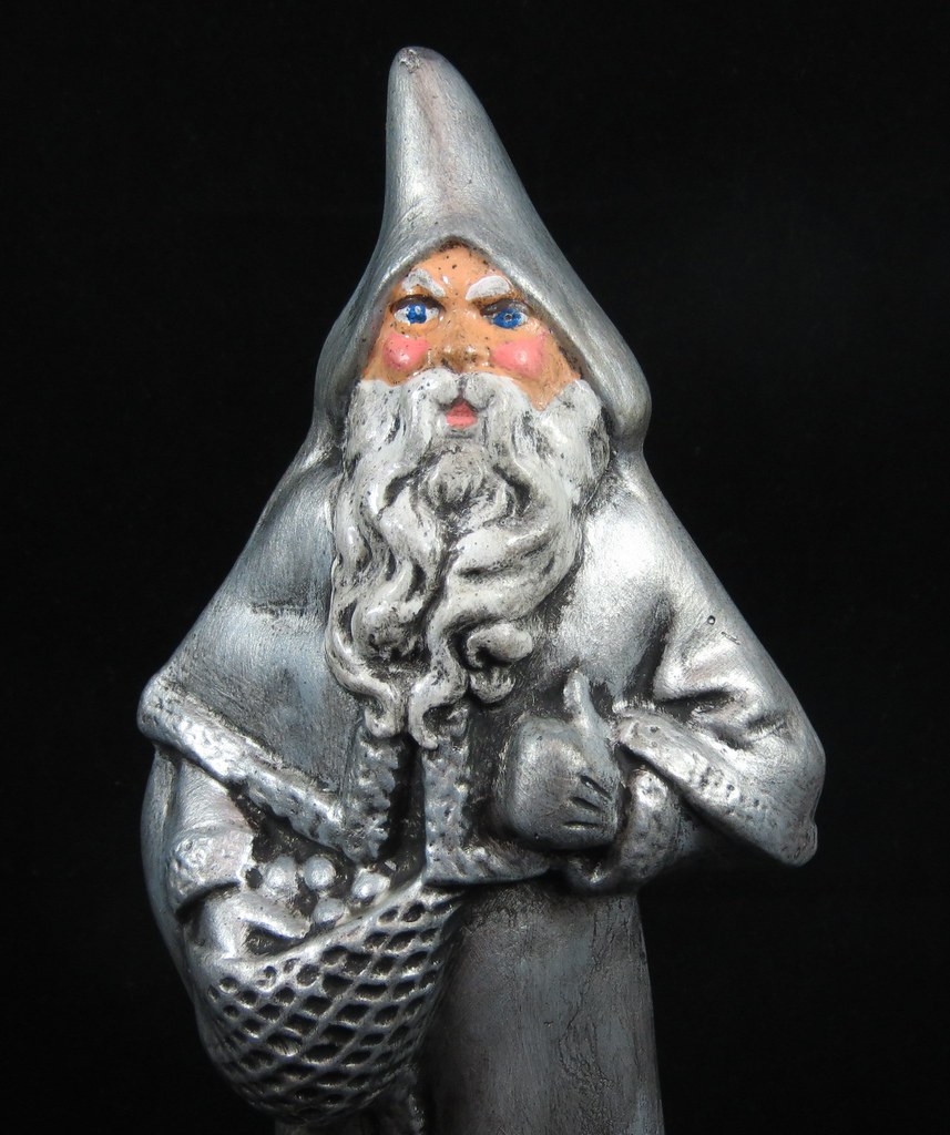 Pewter Santa cast using antique mold . . . a photo on Flickriver