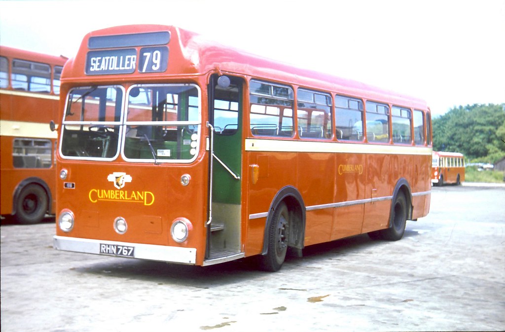 Cumberland Motor Services Bus 166 Leyland E.C.W. 1967 Flickr