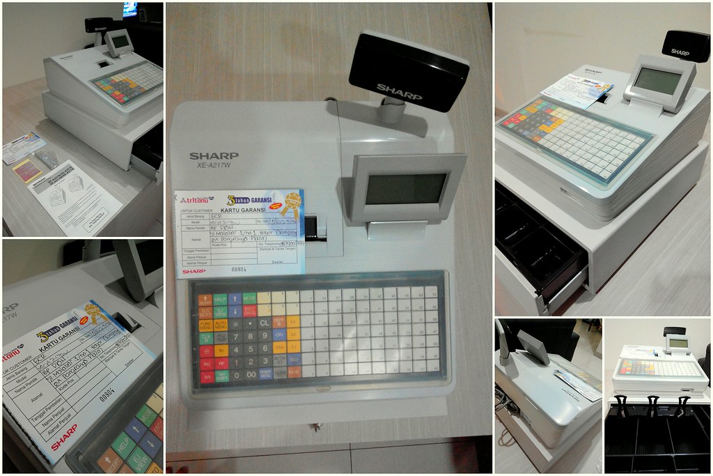 MESIN KASIR SHARP XEA217 seventhsaint Flickr