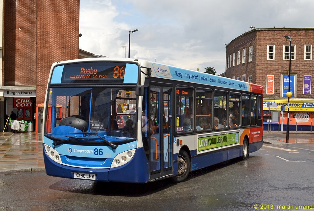 KX60LHW 36214 stagecoach rugby in coventry martin arrand Flickr