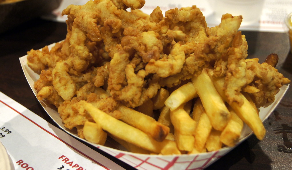 Fried Clams Ted's Fried Clams It's on the sign... (via F… Flickr