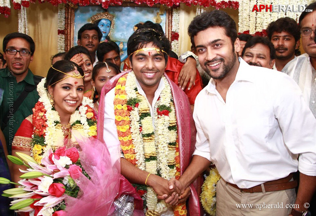 GV Prakash Kumar and Saindhavi Wedding Photos GV Prakash