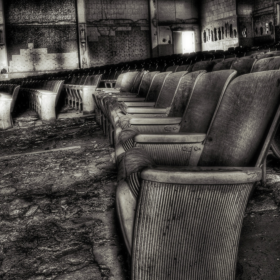 on with the show There was this old theater on Fort Chaffe… Flickr