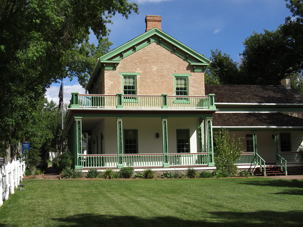 Brigham Young Winter Home, St. Utah The Brigham Yo… Flickr