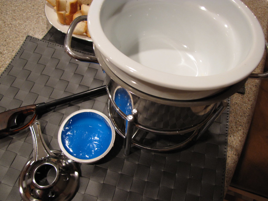 Fondue Pot & Burner Fuel idiotskitchen Flickr