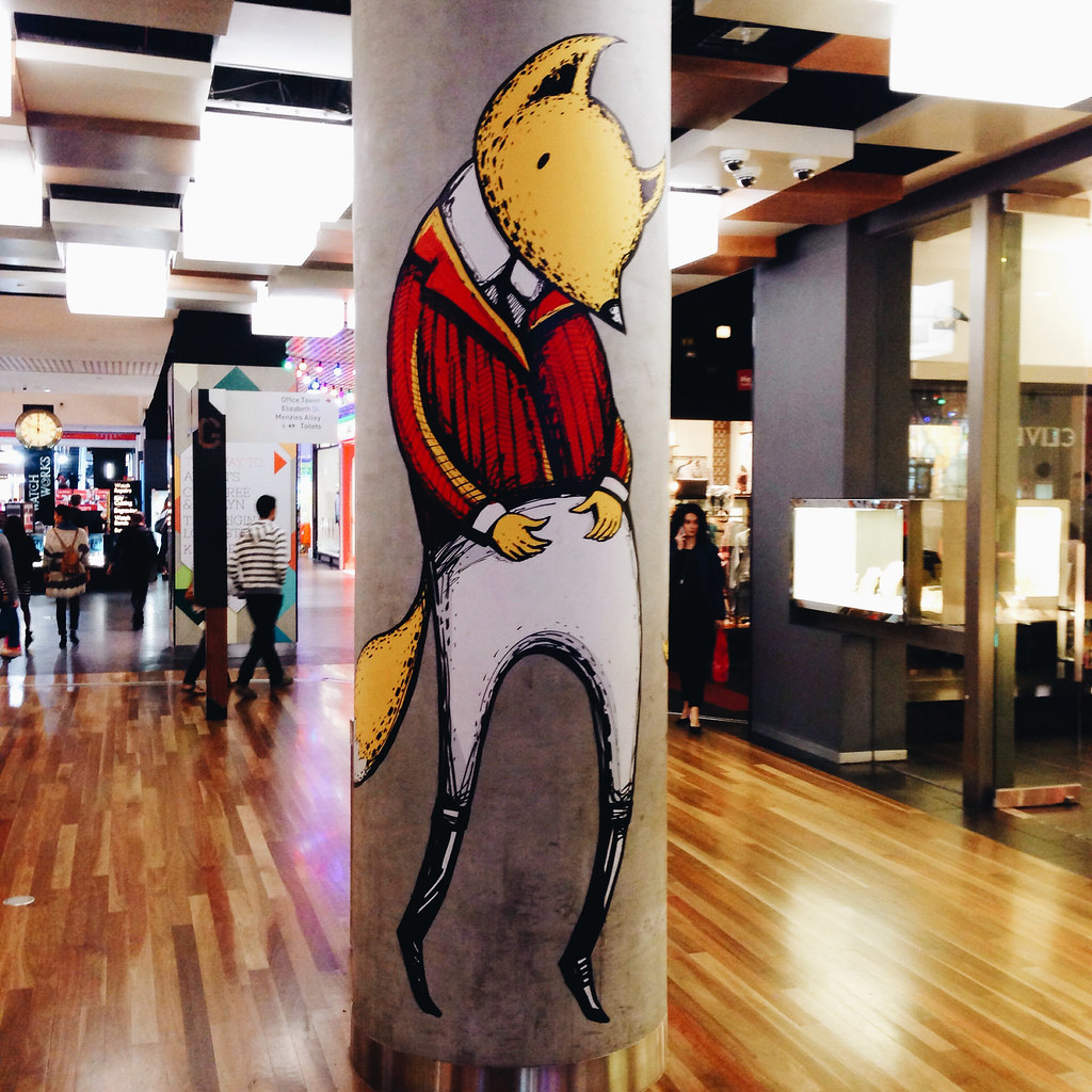 Fox in Melbourne Central Melbourne, Australia WeiHang Chua Flickr