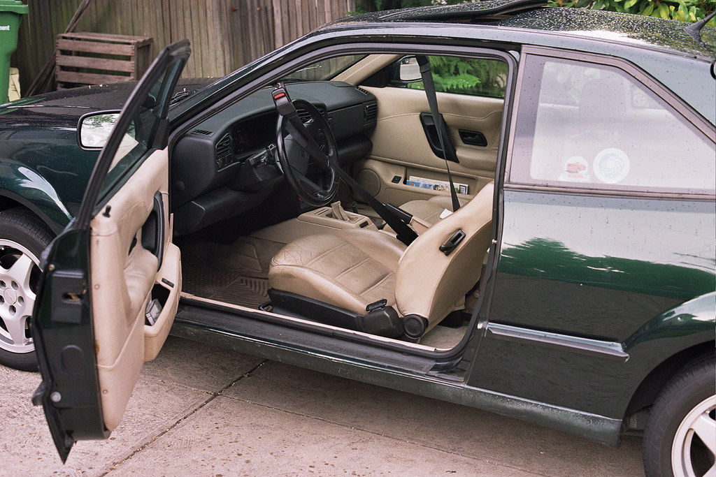 Corrado driver's door open, instruments and controls Flickr