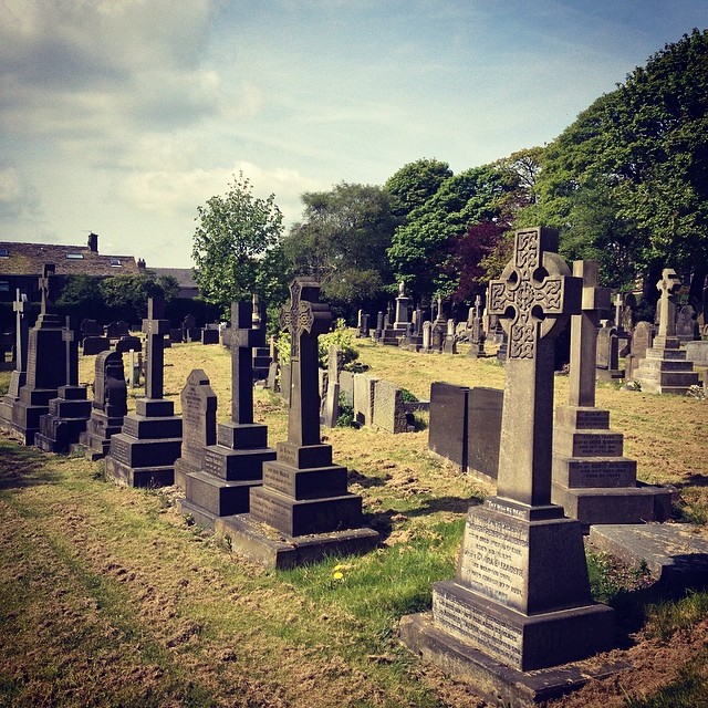 Queensbury cemetery. ihateliberty Flickr