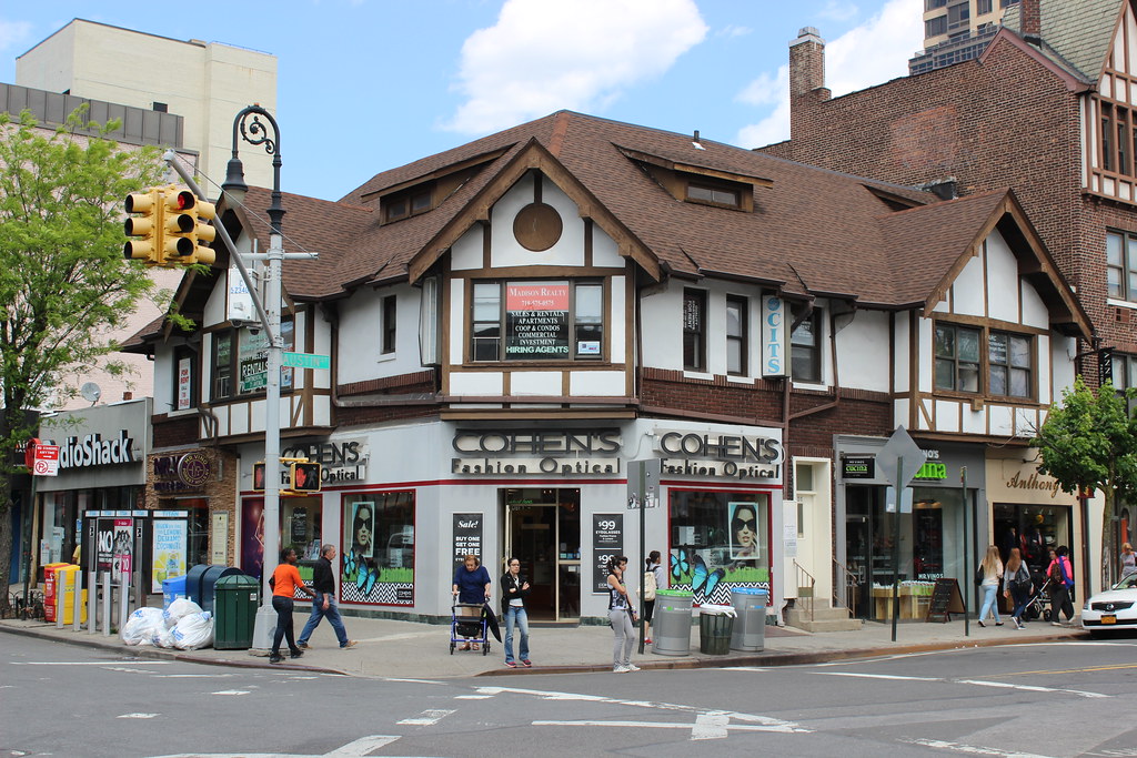 7101 Austin St., Forest Hills Tudor Revival Commercial Bu… Flickr