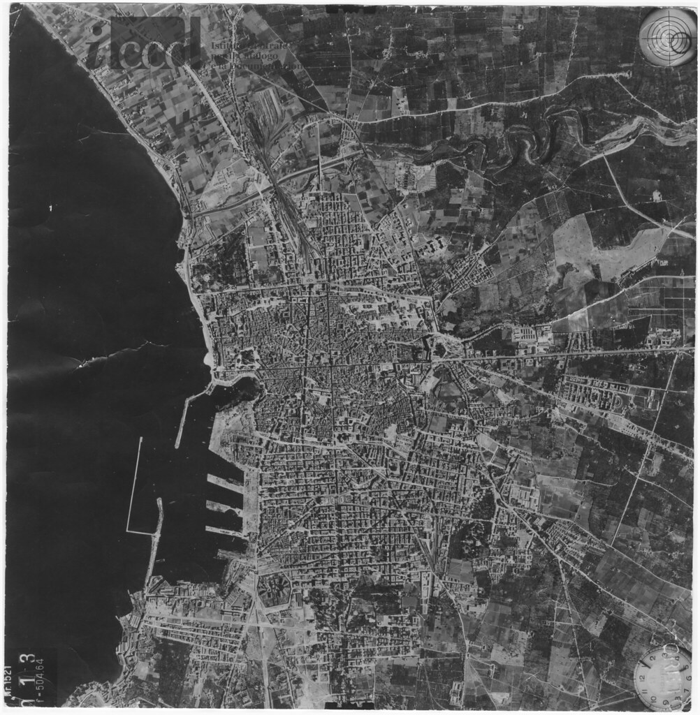 Palermo, World War II aerial view (Italy, 1943) © Aerofoto… Flickr