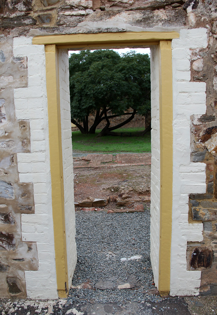 door Redruth Gaol Burra heritage town Cultural Heritage La… Flickr