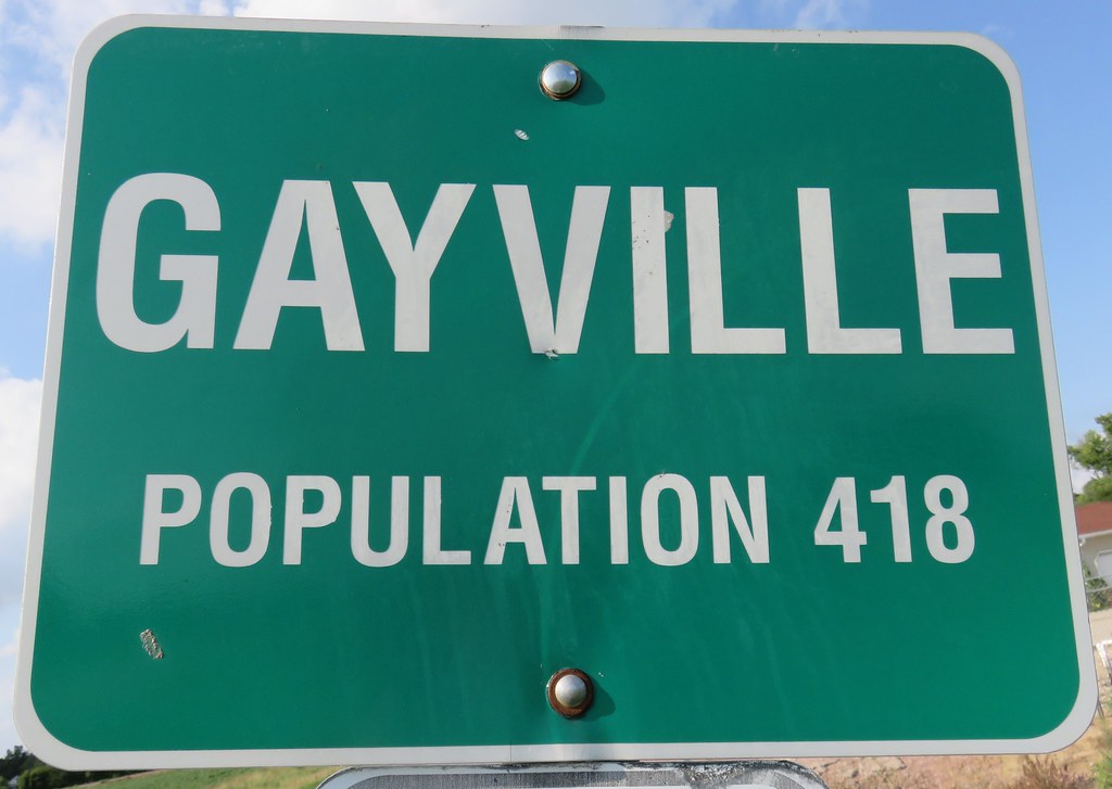 Gayville Sign (Gayville, South Dakota) Gayville, South Dak… Flickr