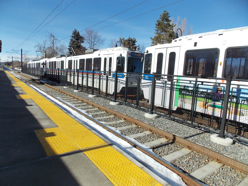 RTD Denver Garrison Station Train heading westbound to G… Flickr
