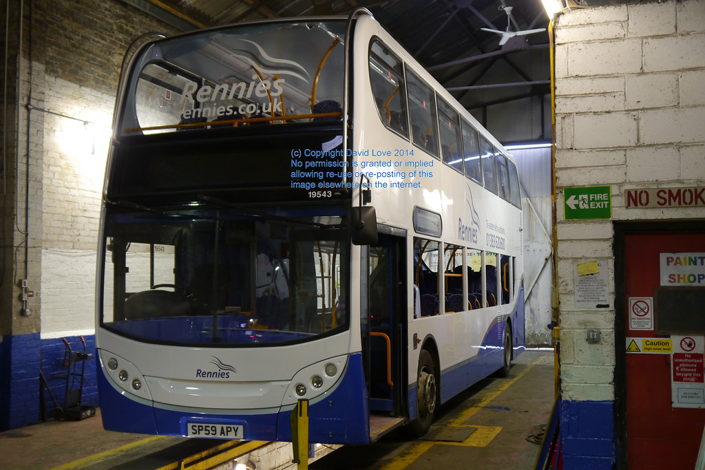 Stagecoach Fife 19543 SP59APY Enviro 400 19543 is a rela… Flickr
