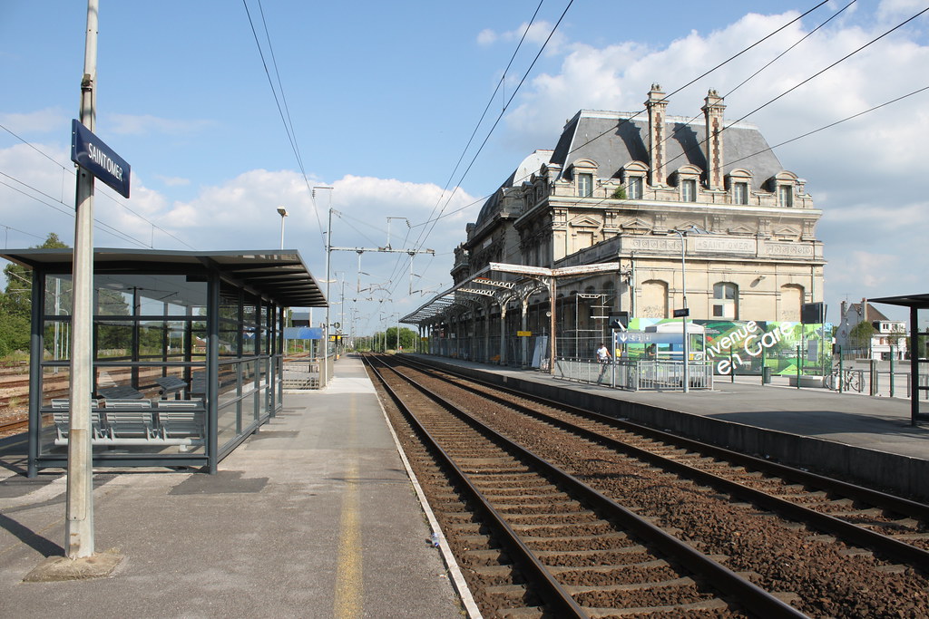 St Omer station, France Views around the railway station a… Flickr