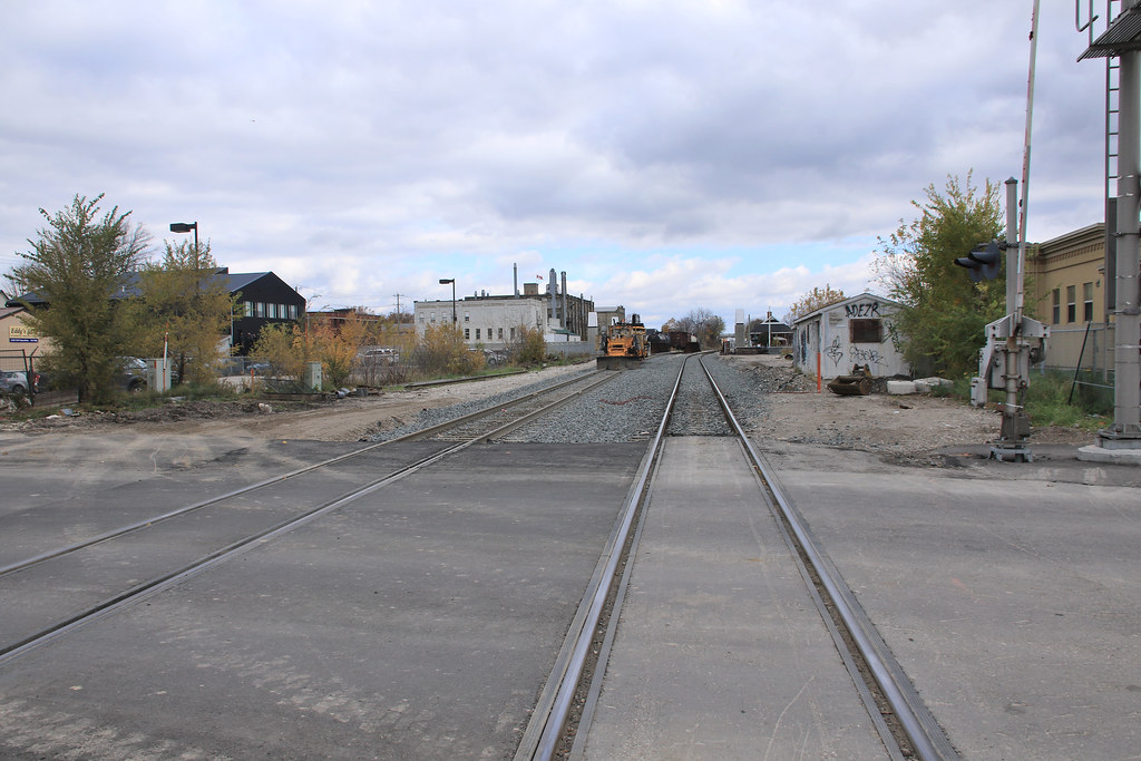 Kitchener 2nd Track Being Built To Go Over The New King St… Flickr