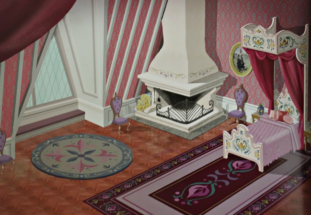 frozenanna's bedroom very fitting for a princess. Flickr