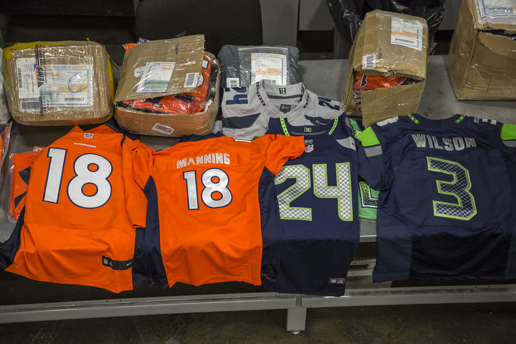 Counterfeit NFL Jerseys seized by CBP at JFK International… Flickr