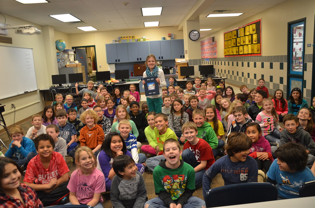 Butler Elementary 3rd grade class with 1st place winner … Flickr