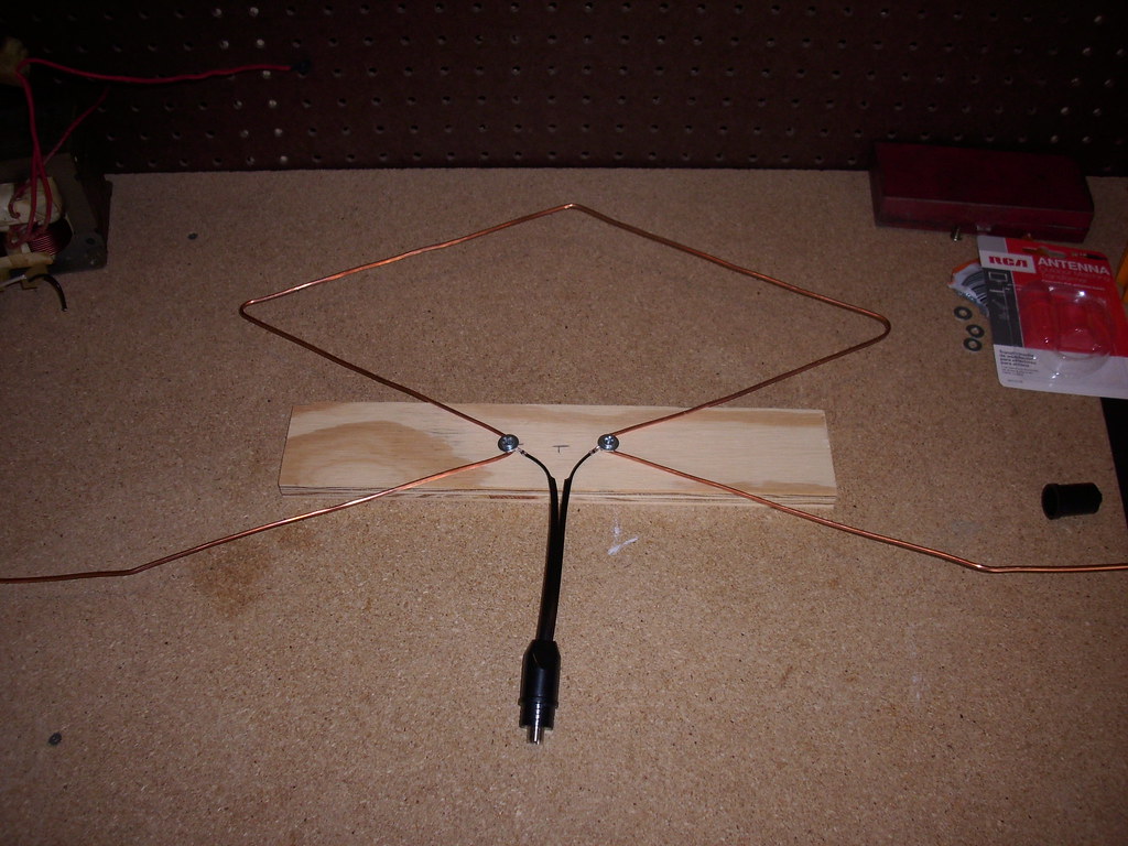 Stealth Hawk antenna Final configuration of the