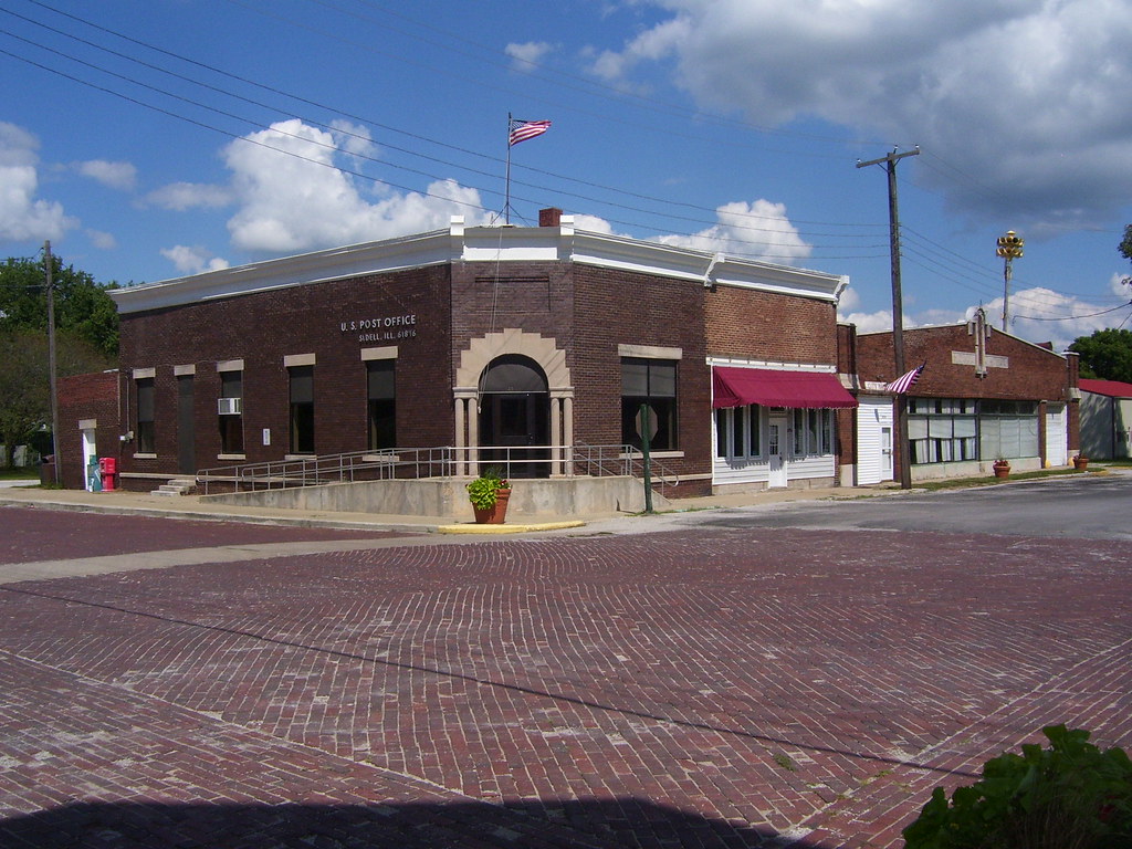 Sidell IL U.S. Post Office Karas Hall Flickr