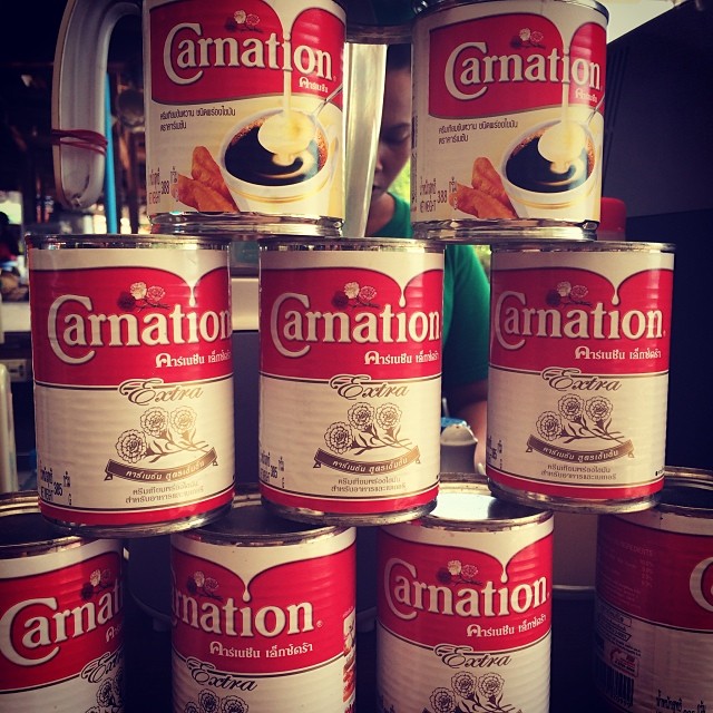 Starbucks doesn't have condensed milk on hand like the Tha… Flickr
