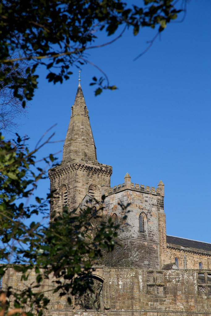 Dunfermline Abbey & Palace View of the abbey and palace fr… Flickr