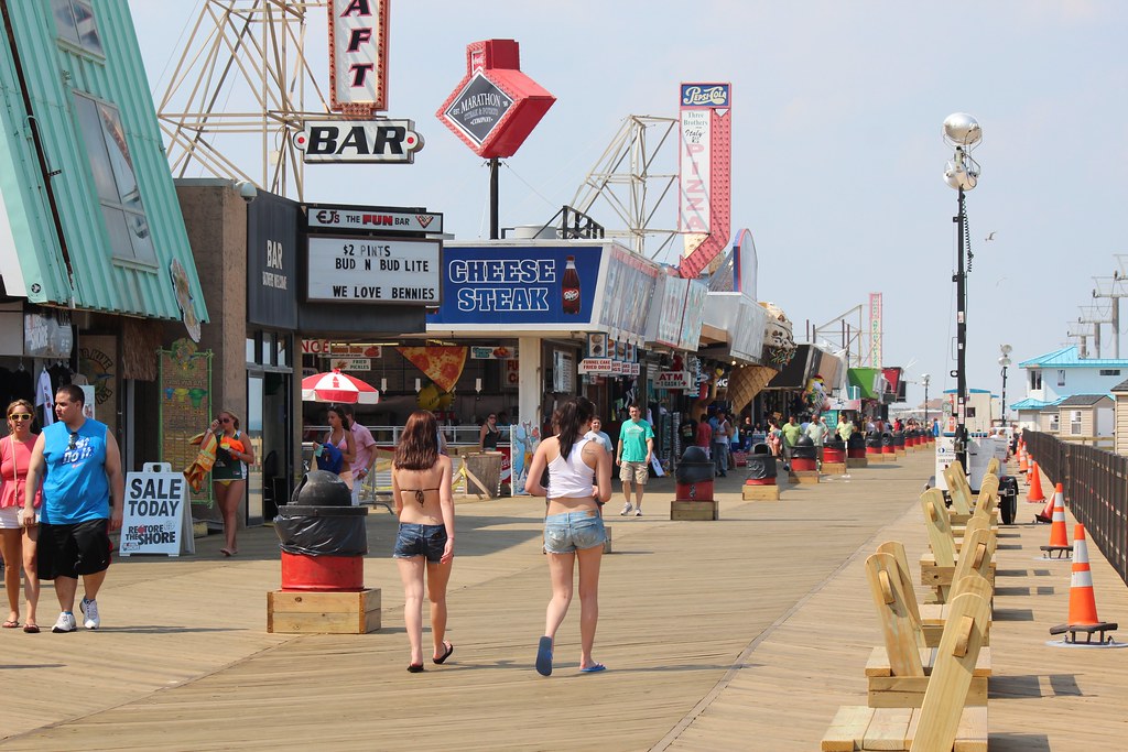 The Boardwalk Seaside Heights, New Jersey Hypnotica Studios