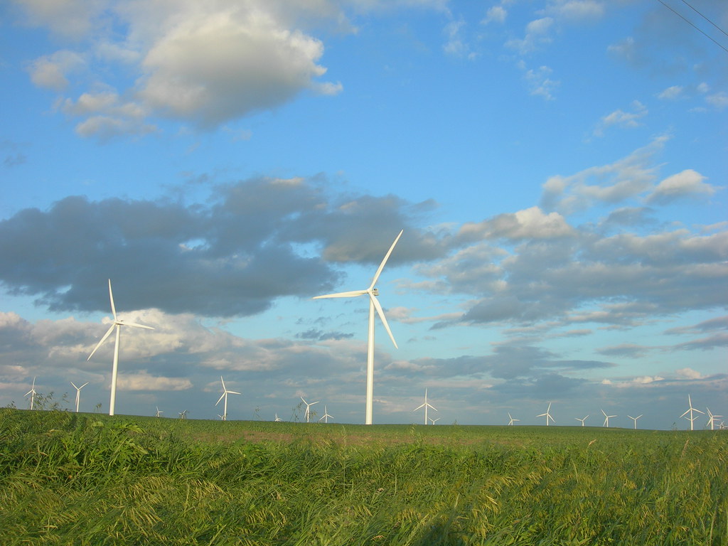 A Wind Farm MN Hwy 13 in northern Freeborn County. Jimmy Emerson