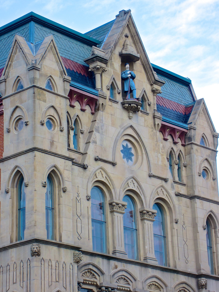 Monumental Building, Sidney, OH The 1877 Gothic revival Mo… Flickr