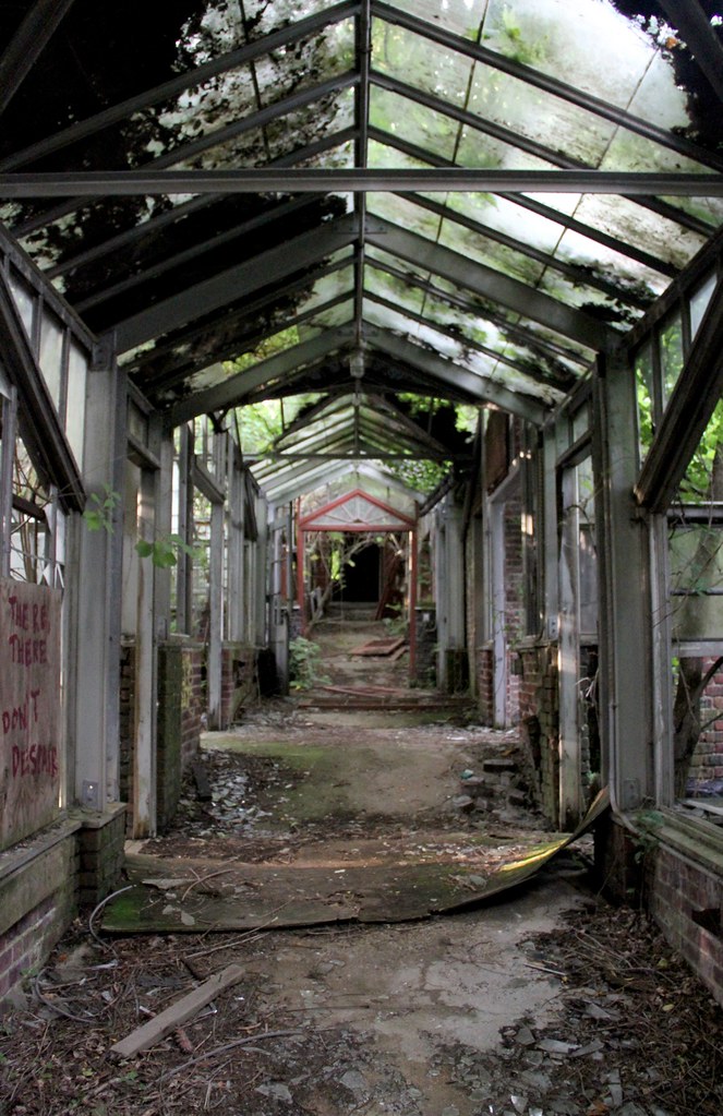 Greenhouse Hallway 3 At the abandoned Boyce Thompson Agric… Flickr