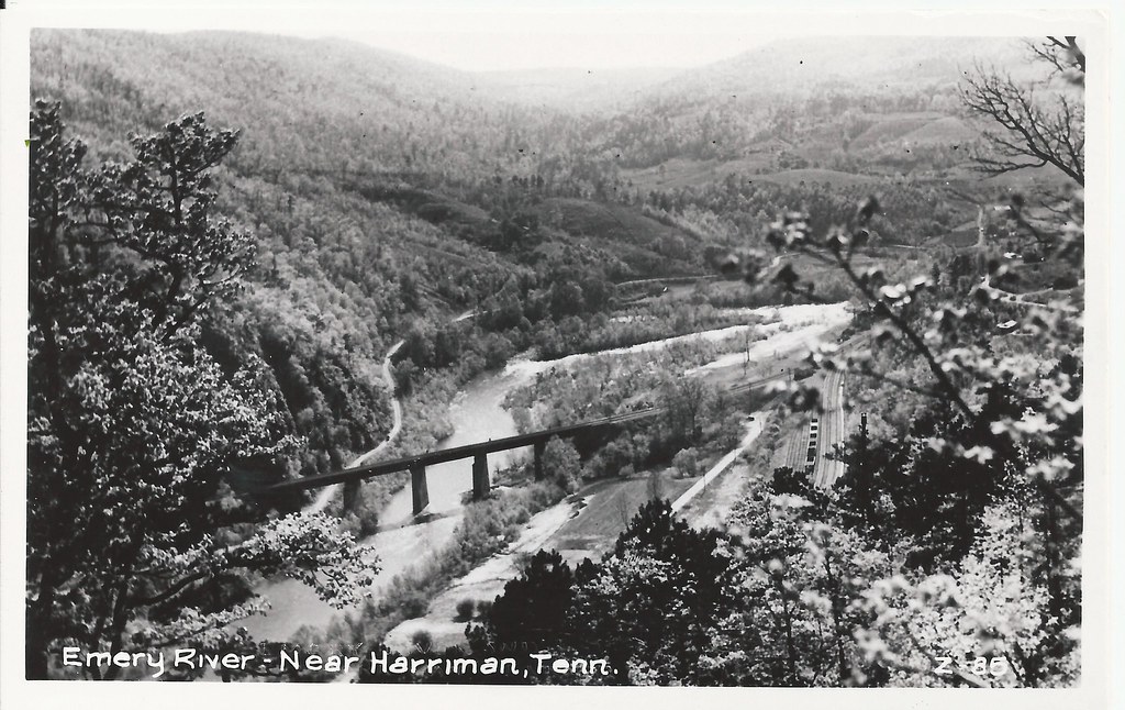 Harriman, Tennessee, Emery River, Railroad Bridge, Yard a photo on Flickriver