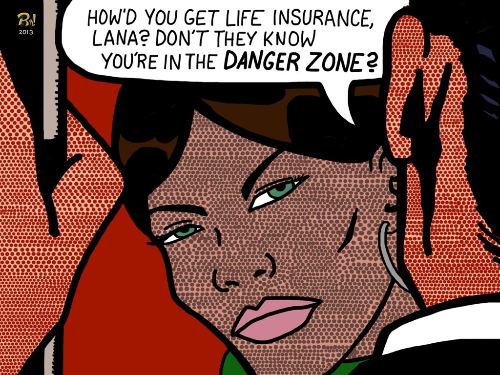 Danger Zone (Archer and Lana) Ra! iPad Artist at Eye of Th… Flickr