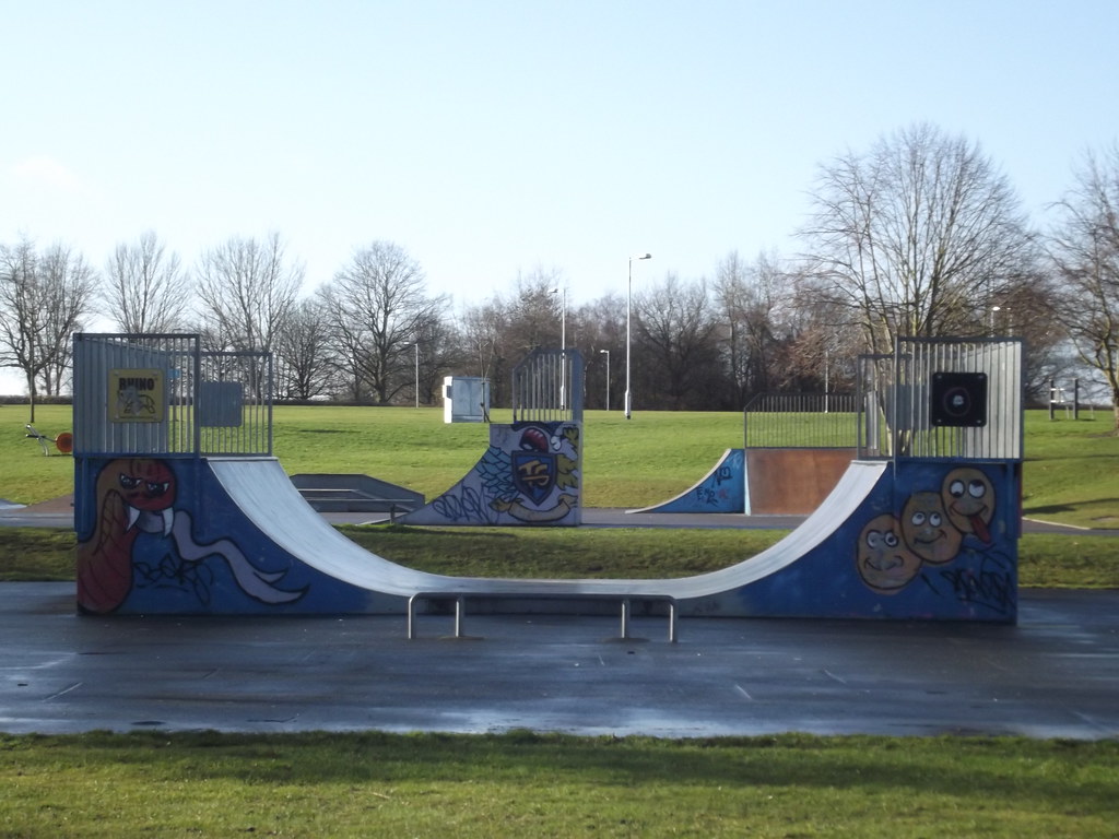 Tudor Grange Park Solihull skate park graffiti a photo on