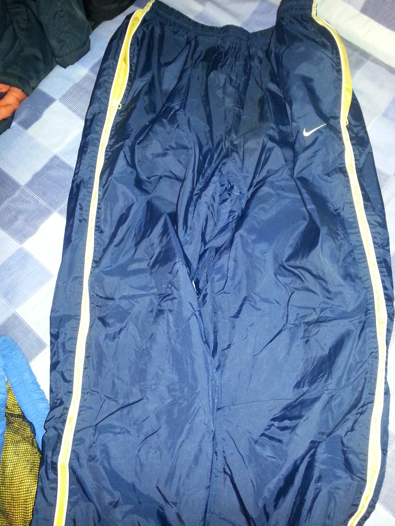 Nike nylon tracksuit bottoms. Had these quite a few years,… Flickr