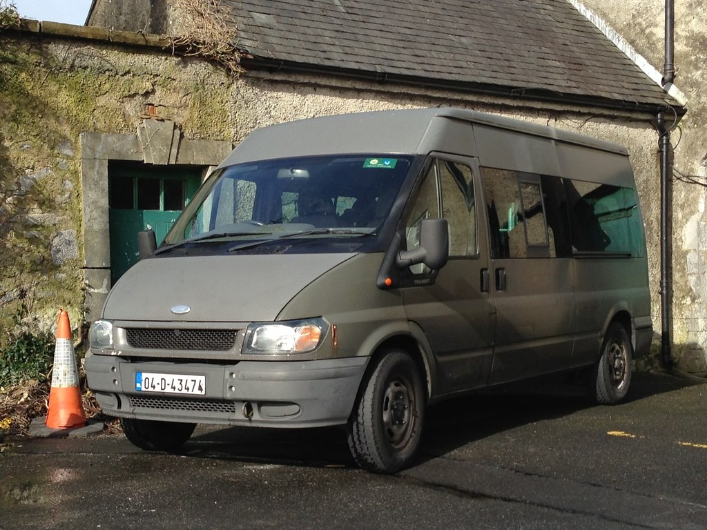 Irish Army / IDF Ford Transit Personnel Carrier a photo on Flickriver