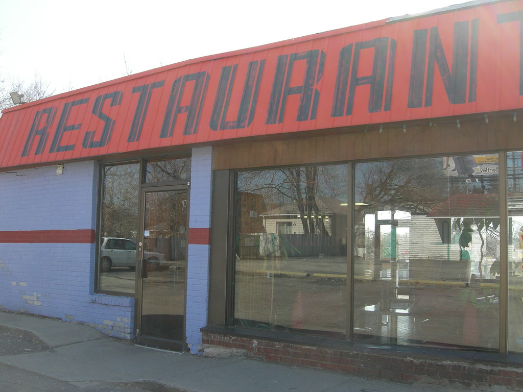 restaurant at the far west end of the queen streetcar line… dory kornfeld Flickr