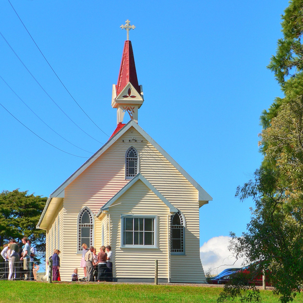 Gladstone Church (NZ) After the Easter service at Gladston… Flickr